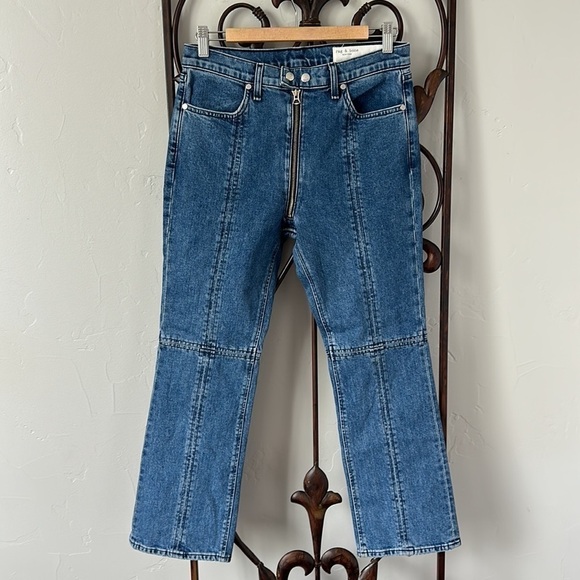 Rag & Bone Iver High Rise Jeans - Picture 2 of 13